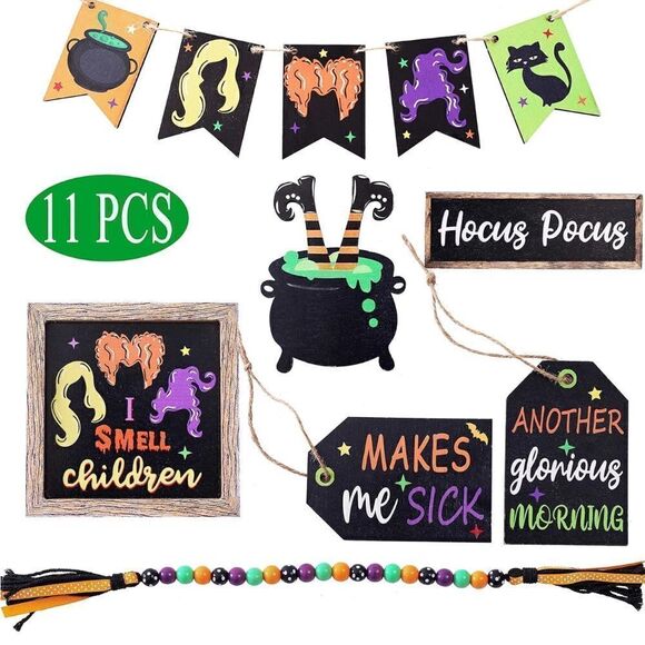 HOCUS POCUS HALLOWEEN TRAY DECOR - Picture 2 of 5